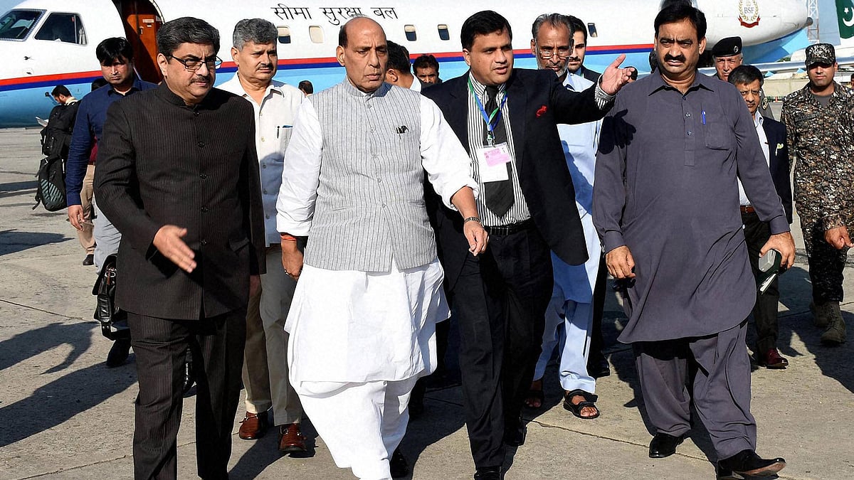 

Home Minister Rajnath Singh is in Islamabad for SAARC meet. (Photo: PTI)