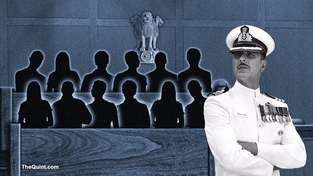 <i>Rustom </i>is said to be based on the real life court case of naval officer KM Nanavati that changed the face of Indian judicial system. (Photo: Hardeep Singh/The Quint)