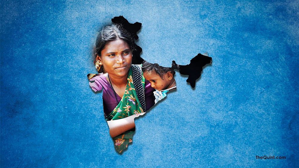 India has one-third of the world’s poor population.