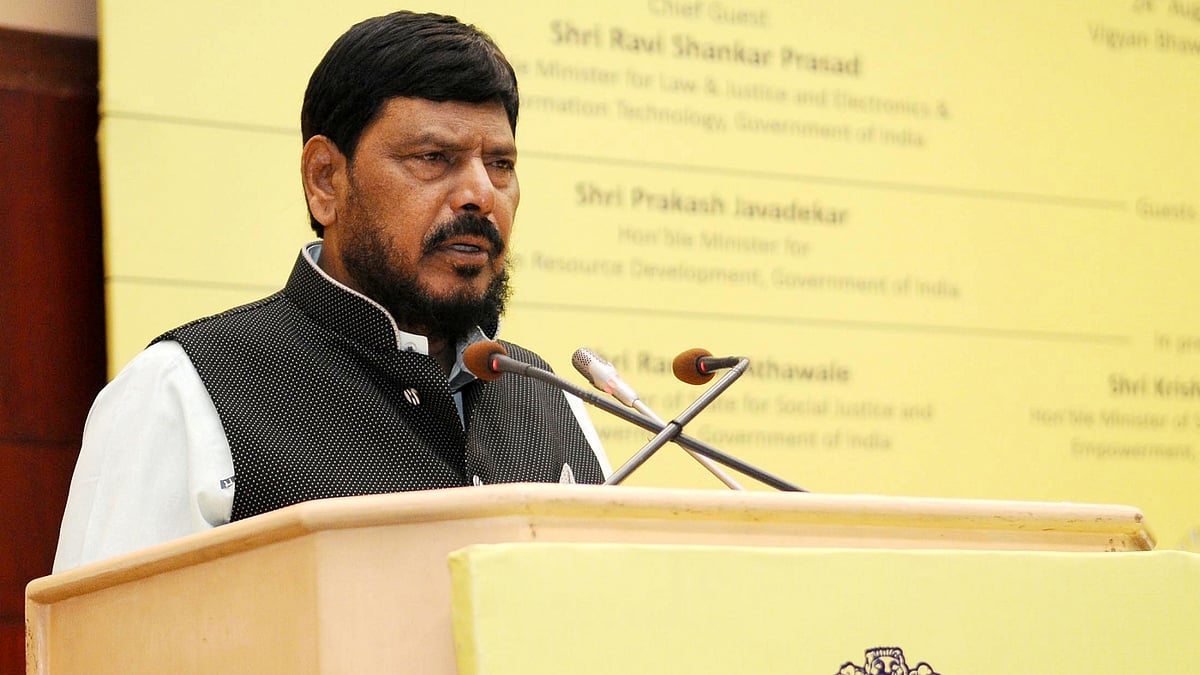 Union minister Ramdas Athawale