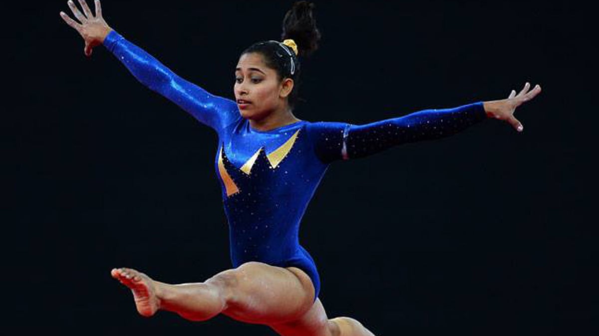 File picture of Indian gymnast Dipa Karmakar.