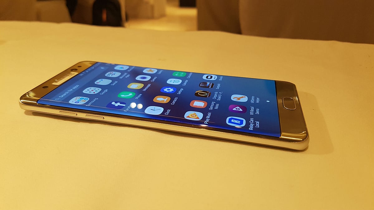 Samsung Galaxy Note 7 packs all the goodness of a Note product. (Photo: <b>The Quint</b>)