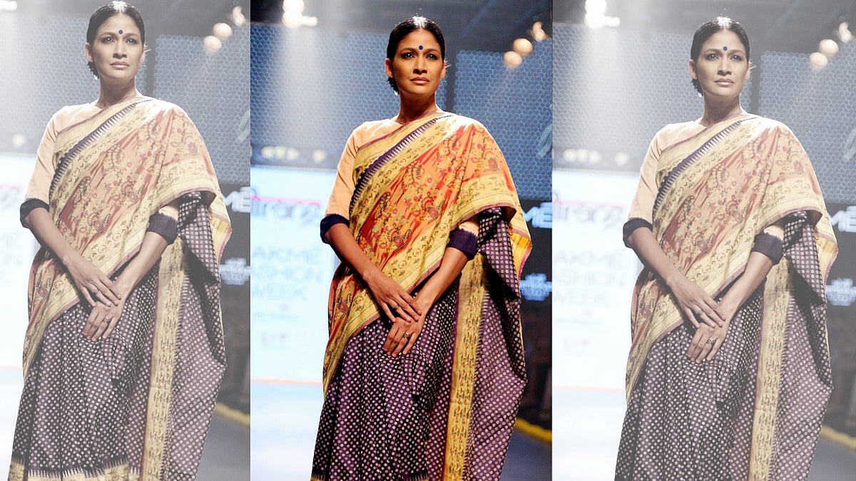 Carol &nbsp;Gracias walks for Gaurang Shah. (Photo: Yogen Shah)