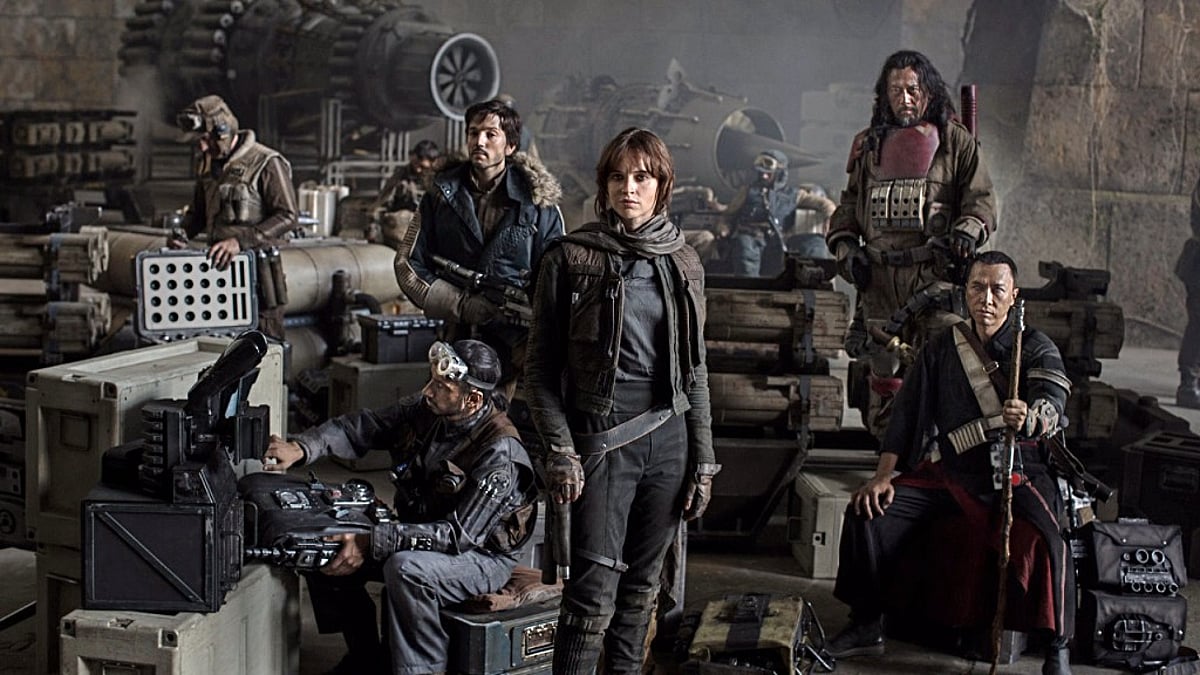 The cast of Rogue One: A Star Wars Story. (Photo Courtesy: starwars.com)