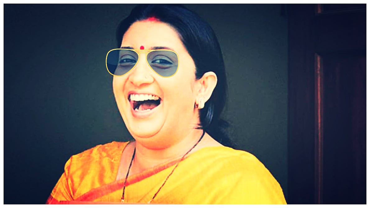 So what just happened to ‘dear’ Smriti? Did the Textile Ministry weave its <i>pallu </i>of goodness around her?&nbsp;(Photo Courtesy: <a href="http://news.asiaone.com/sites/default/files/original_images/Jun2015/SmritiIrani.jpg">news.asiaone</a>.com)