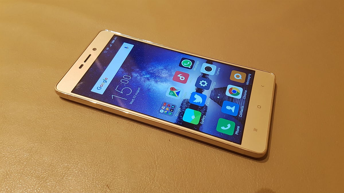 Xiaomi Redmi 3S. (Photo: <b>The Quint</b>)