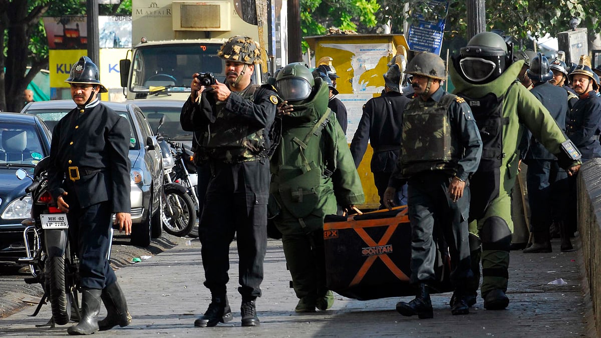 RC Tayal  hailed the NSG bomb disposal squad as the “number one”. (Photo: Reuters)