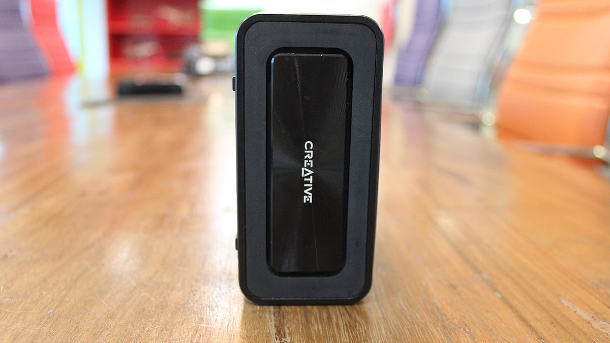 Creative Sound Blaster Roar 2 speaker. (Photo: <b>The Quint</b>)