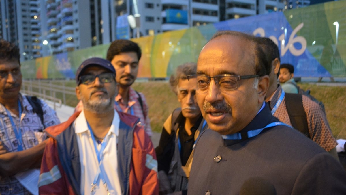 Sports Minister, Vijay Goel. (Photo: IANS)