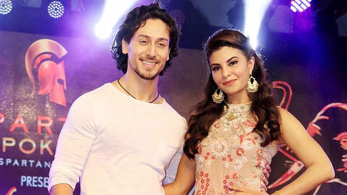 Tiger Shroff and Jacqueline Fernandez promote their film <i>A Flying Jatt. </i>(Photo: Yogen Shah)