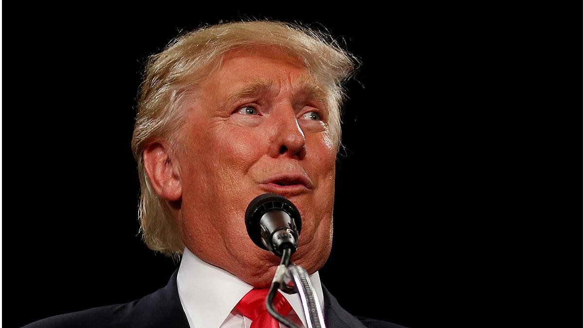 Donald Trump during one of his rallies. (Photo: Reuters)