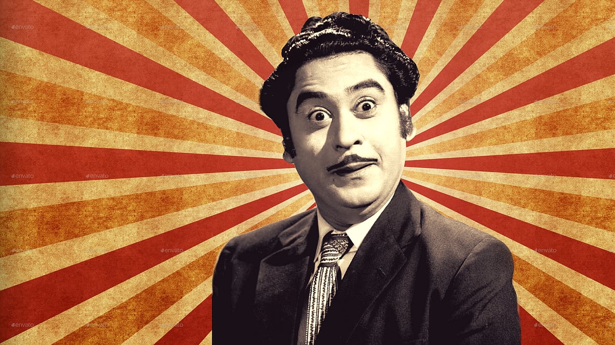 Kishore Kumar’s music still brings out the crazy in us. (Photo courtesy: Twitter; altered by The Quint)