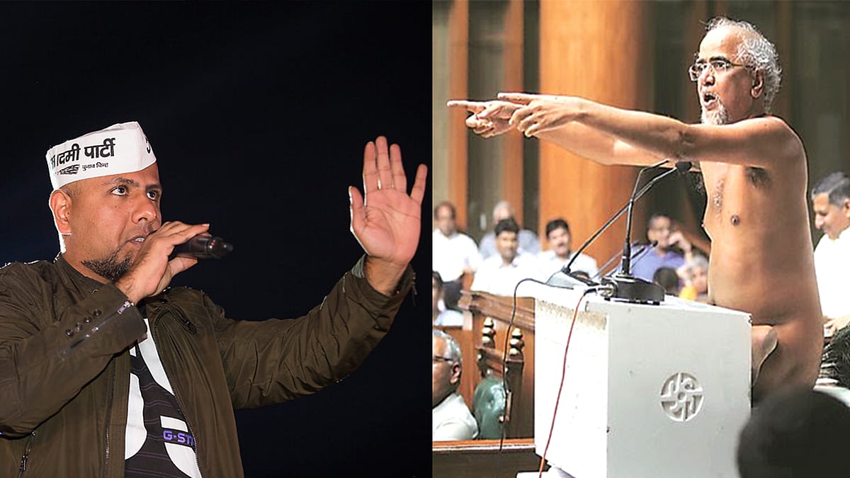 AAP supporter and music composer Vishal Dadlani was criticised for his sarcastic tweet on Jain monk Tarun Sagar. (Photo: <b>The Quint</b>)