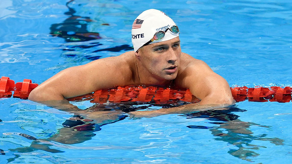 American swimmer Ryan Lochte in competition at the Rio Olympics (Photo: AP)