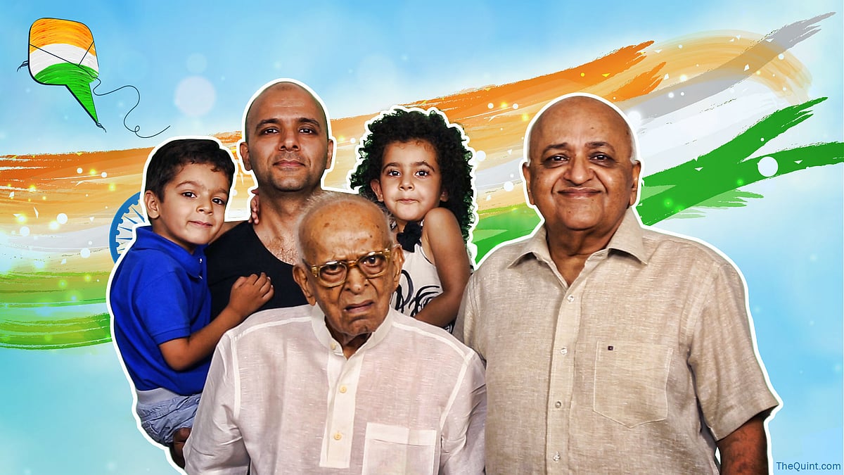 

Kewal Kishan and his family. (Photo: <b>The Quint</b>)