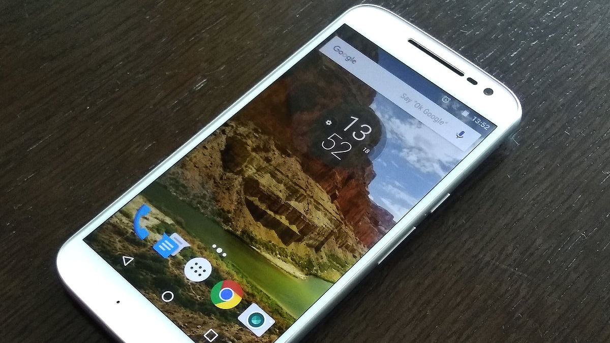 Moto G4. (Photo: <b>The Quint</b>)