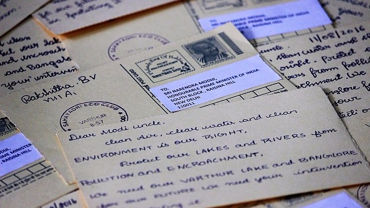 These postcards were posted on Thursday. (Photo: TNM)