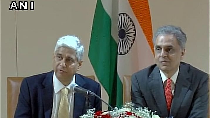 Syed Akbaruddin (R) said that there was enough support to get it passed if it was put to vote without waiting for unanimity and that is an option that India keeps open. (Photo: ANI)