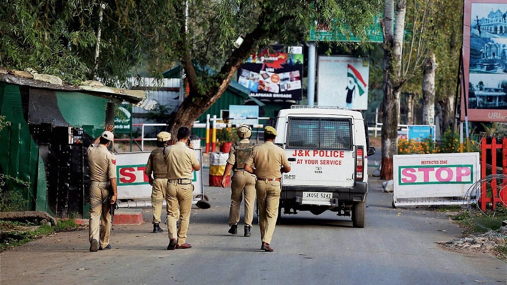 Special Operation Group of Jammu and Kashmir Police personnel move. Image used for representation.