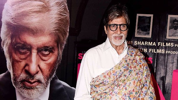 Amitabh Bachchan at the press conference. (Photo: Yogen Shah)