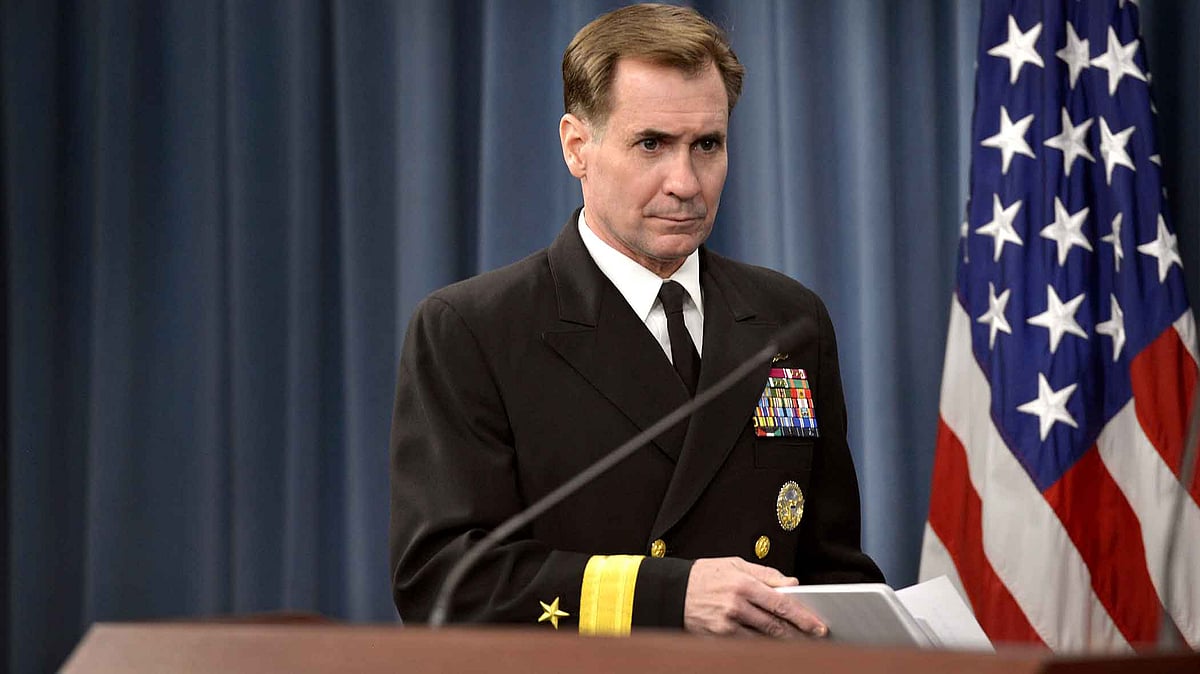  John Kirby,  Spokesperson, State Department.  (Photo Courtesy: <i>defenseimagery.mil</i>)