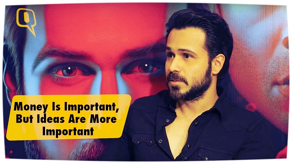 Emraan Hashmi thinks that making movies is an ideas game. 