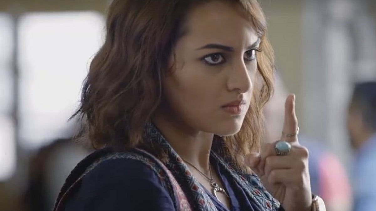 Sonakshi Sinha is the most ‘real’ action heroine you will have seen in a while. (Photo Courtesy: YouTube screenshot)