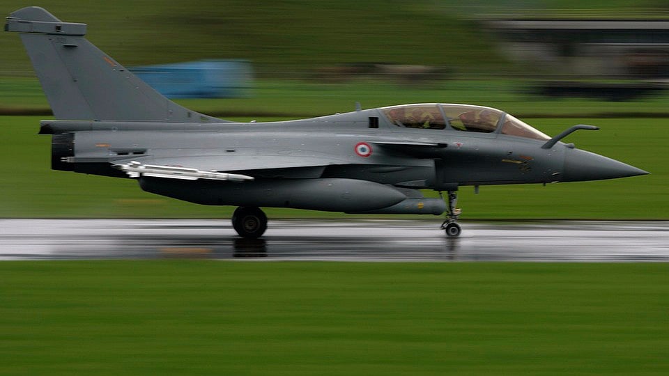 A French Dassault Rafale fighter plane. 