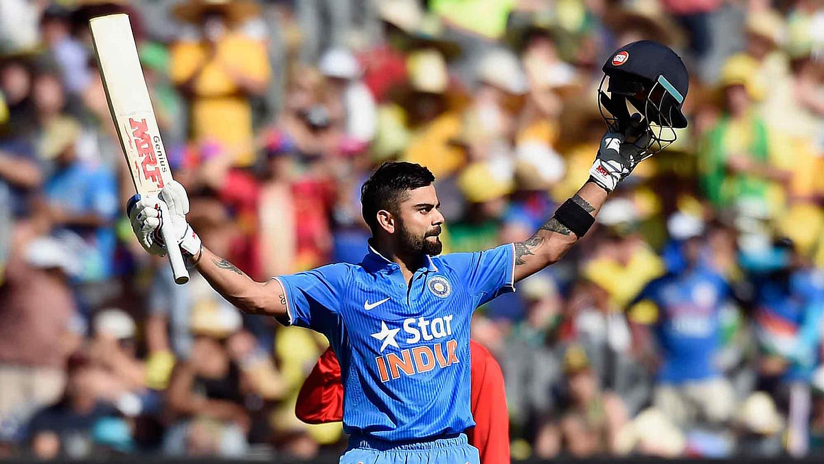 Indian Test skipper Virat Kohli is number 2 in ICC ODI rankings for batsman. (Photo: AP)