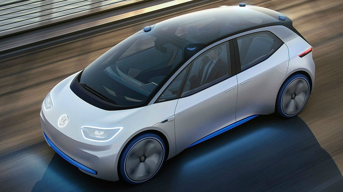 Volkswagen I.D. is their first all-electric car seen as a concept right now. (Photo Courtesy: Volkswagen Germany)