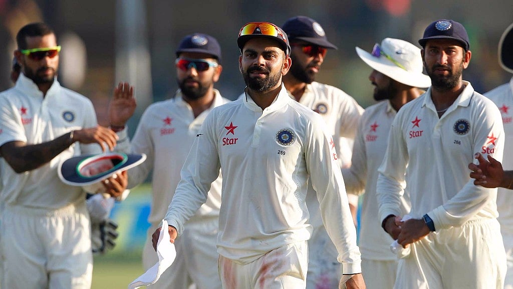 Indian test cricketers are in line for a salary hike. (Photo Courtesy: BCCI)