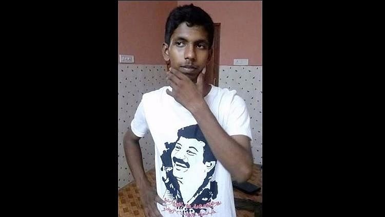 A cadre member belonging to a fringe Tamil party, Naam Tamilar, set himself ablaze while protesting against Cauvery dispute. (Photo: The News Minute)
