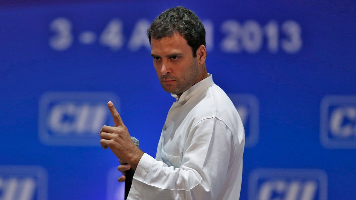 Congress vice president Rahul Gandhi. (Photo: Reuters)