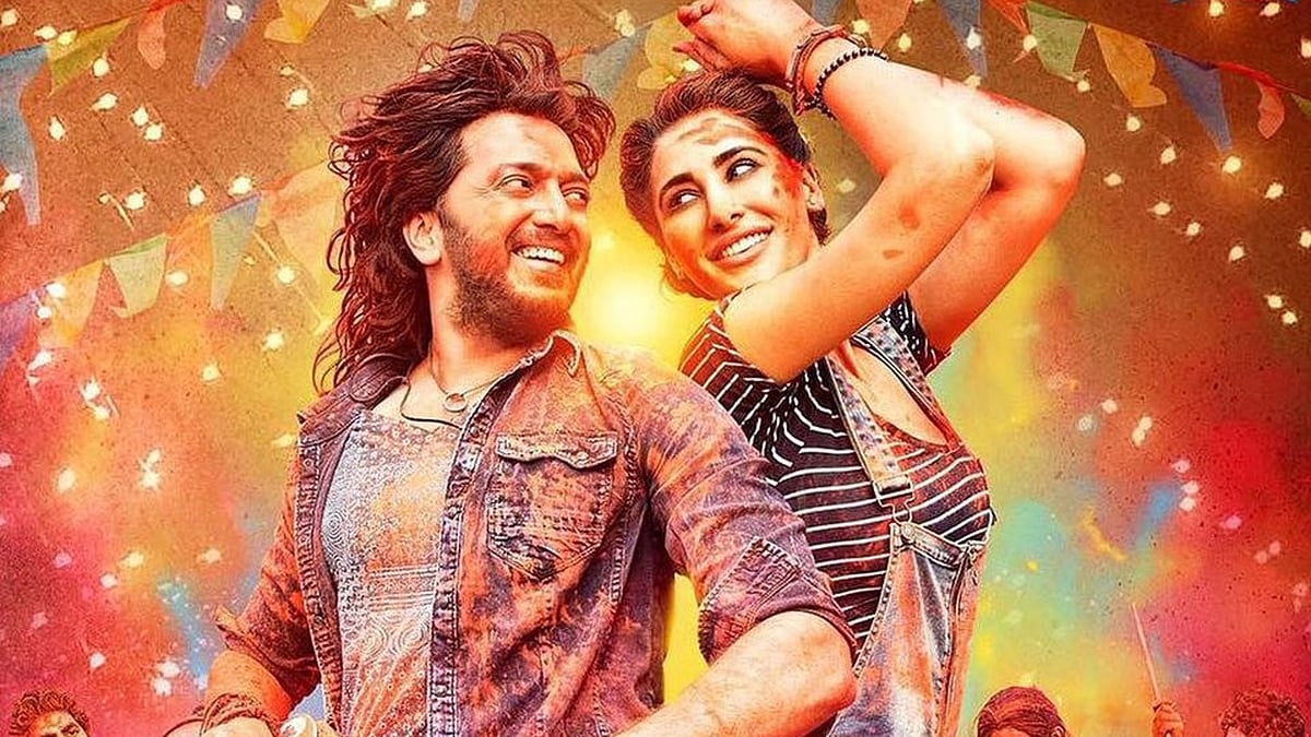 Riteish Deshmukh and Nargis Fakhri in <i>Banjo. </i>(Photo courtesy: Twitter)