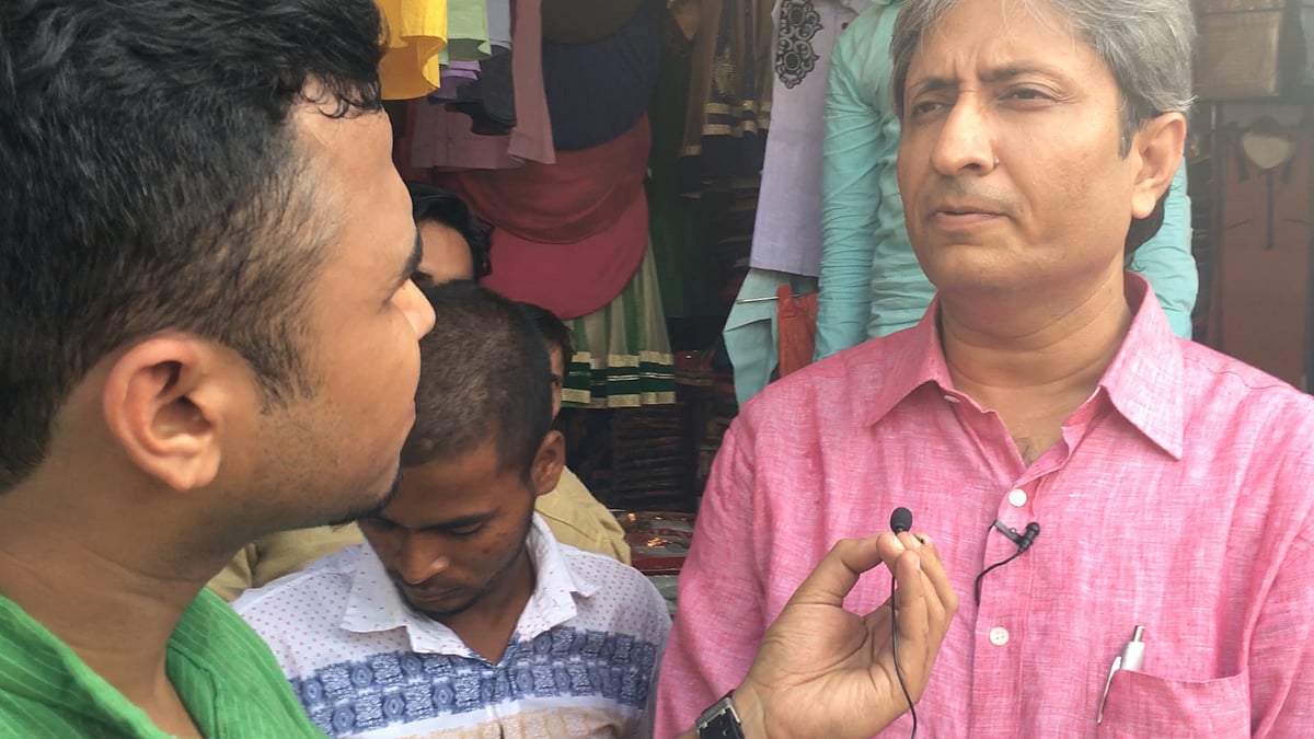 Ravish Kumar. (Photo: The Quint)