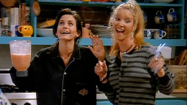 Monica and Phoebe prove what goof F.R.I.E.N.D.S they still are! (Photo Courtesy: NBC)