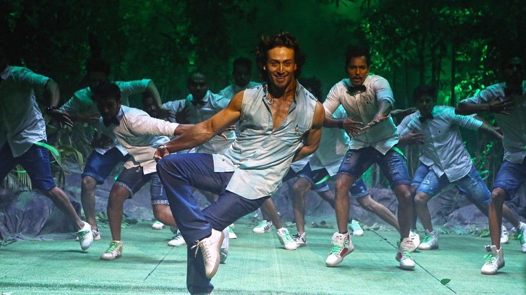 Tiger Shroff in a still from <i>The Flying Jatt</i>.&nbsp;