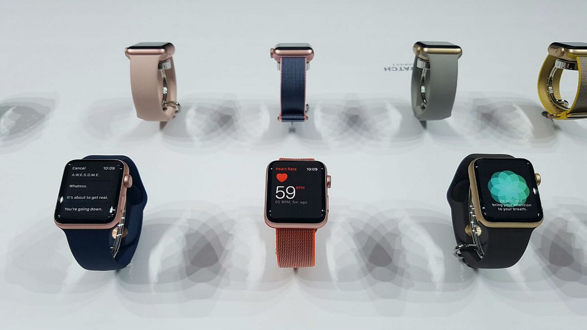 Apple Watch Series 2 is what Apple calls them in 2016. (Photo: <b>The Quint</b>)