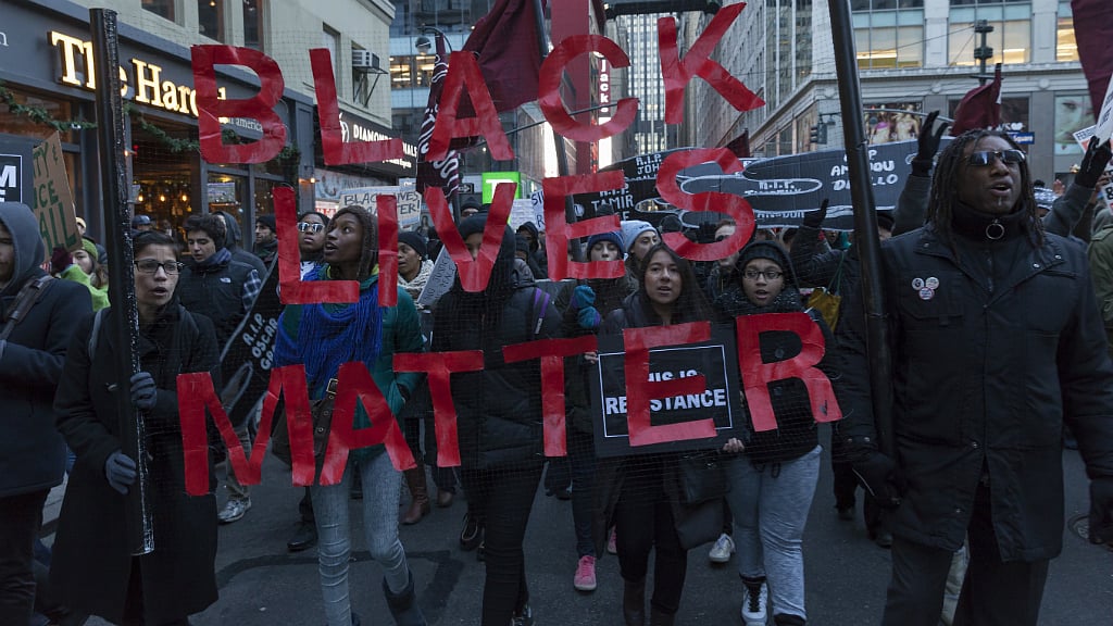 A file photo of protesters marching against police brutality in the US. (Photo: iStock)