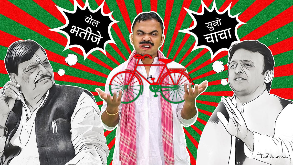 The Samajwadi Pari-war is so confusing. (Photo: <b>The Quint</b>/Rahul Gupta)