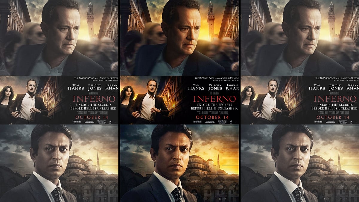 The poster of <i>Inferno</i>. (Photo Courtesy: <a href="https://twitter.com/irrfank">Twitter/Irrfank</a>)