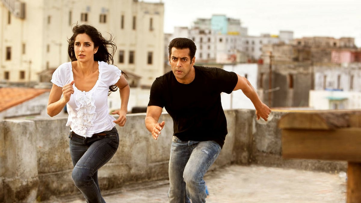 Katrina Kaif and Salman Khan in a still from <i>Ek Tha Tiger. (</i>Photo Courtesy: YouTube screengrab)