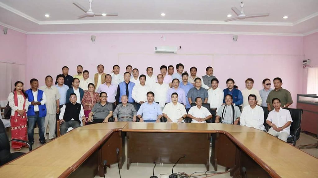 43 MLAs from the ruling Congress are set to join People’s Party of Arunachal. (Photo: Anjana Dutta)