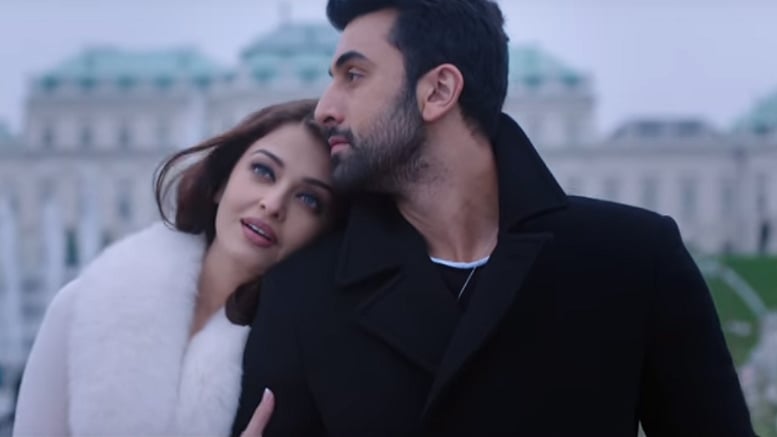 Ranbir Kapoor and Aishwarya Rai Bachchan in a still from <i>Ae Dil Hai Mushkil</i>. (Photo courtesy: YouTube grab)