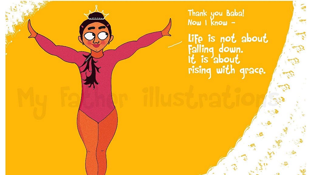 

The “My Father Illustration” project brought stories from women from 44 countries, across all backgrounds. (Photo Courtesy: Facebook @<a href="https://www.facebook.com/myfatherIllustrations/">MyFatherIllustrations</a>)
