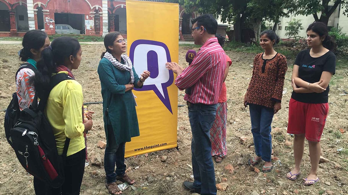 The Quint spoke to the students of Allahabad University. (Photo: Neeraj Gupta)