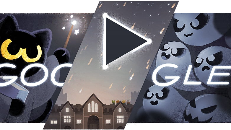 Say hello to this year’s Halloween Google Doodle. (Photo Courtesy: <a href="https://www.google.com/doodles/halloween-2016">Google</a>)