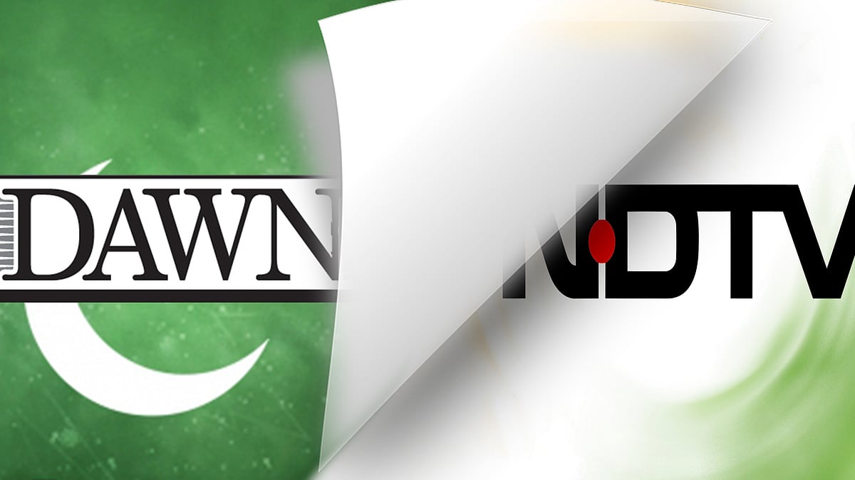 How are NDTV and Dawn handling the aftermath of the surgical strikes? (Photo: Abhilash Mallick/<b>The Quint</b>)