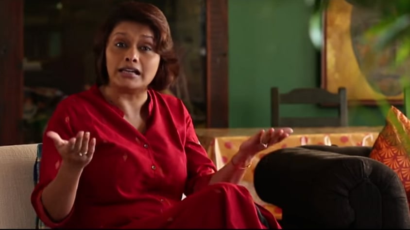 Pallavi Joshi explains “surgical strikes”. (Photo courtesy: YouTube Screengrab)