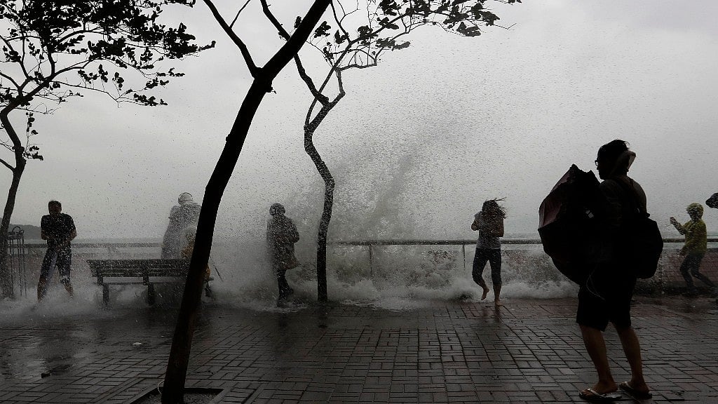 Typhoon Haima churned towards southern China on Friday after smashing into northern Philippines with ferocious wind, triggering flooding, landslides and power outages. (Photo: AP)